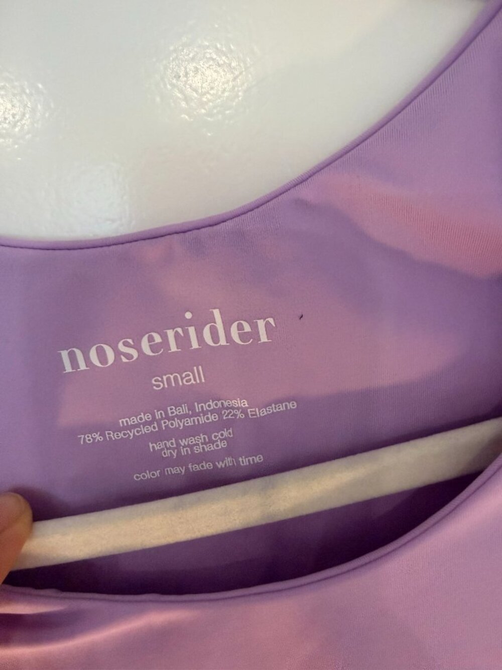 Classic Long-Sleeve Surf Suit in Lavender | Noserider | small |NWT - Picture 5 of 8